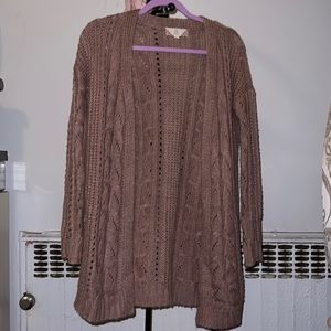 Purple Hyacinth color cardigan